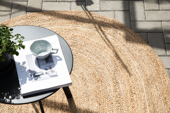 Rebellenclub Sanremo Vloerkleed - 200 x 140 cm - Naturel Jute
