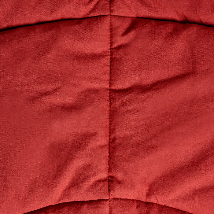 Beliani - EOLIA - Kinderspeelkleed - Rood - 110 x 110 cm - Katoen