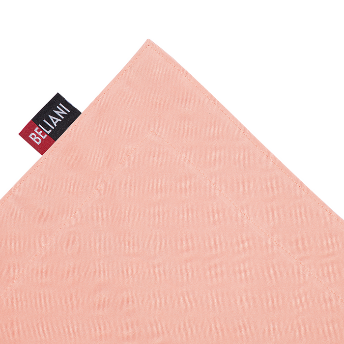 Beliani - FUZZY - Zitzak hoes - Perzik - 140 x 180 cm - Nylon