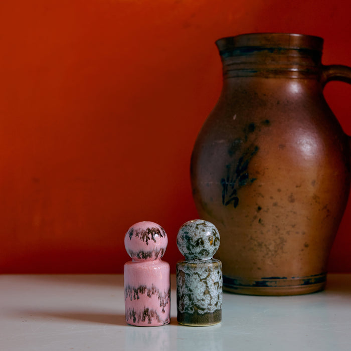 HKliving 70's Ceramics Peper & Zoutstel - Baroque