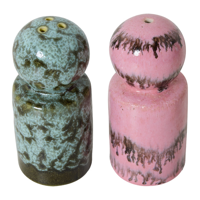 HKliving 70's Ceramics Peper & Zoutstel - Baroque