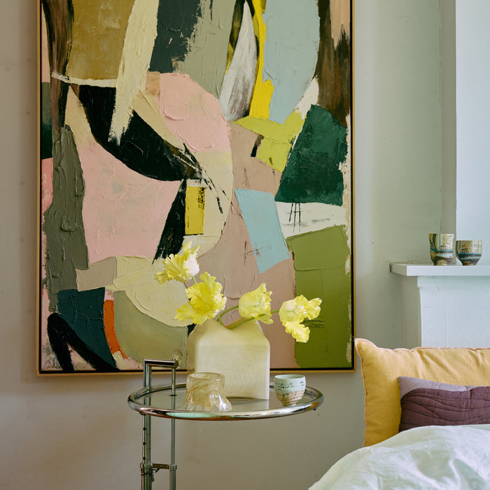 HKliving Artist Ceramics Koffiekop 0,25 L - Set van 4