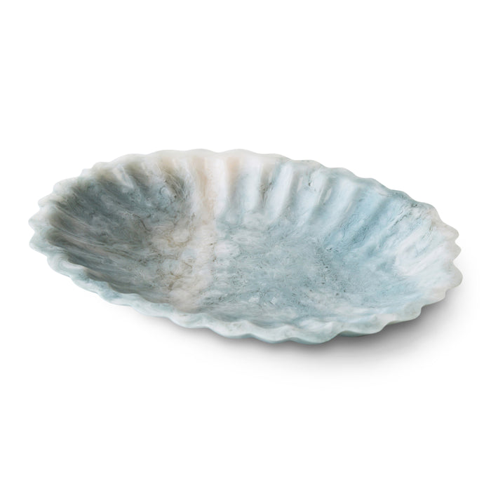 HKliving New Classics Serveerschaal - Resin - Pale Blue