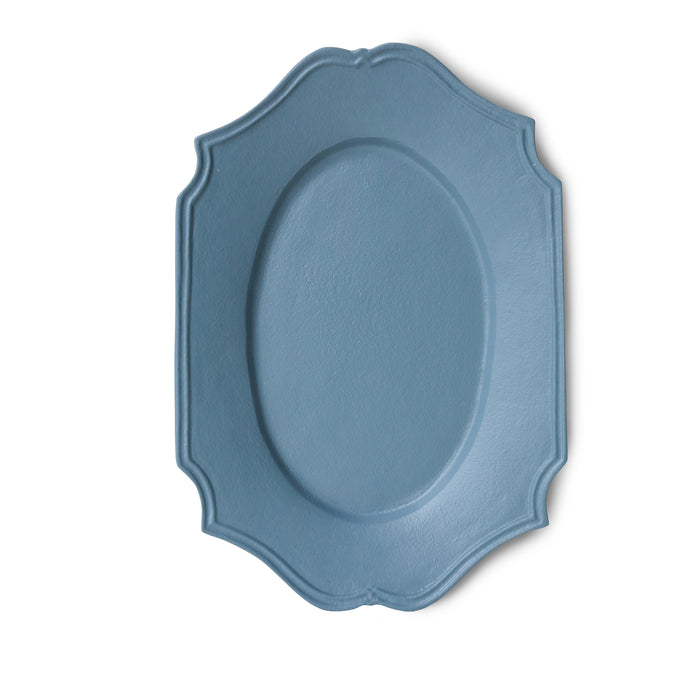 HKliving New Classics Serveerschaal B 35,5 cm - Soft Blue