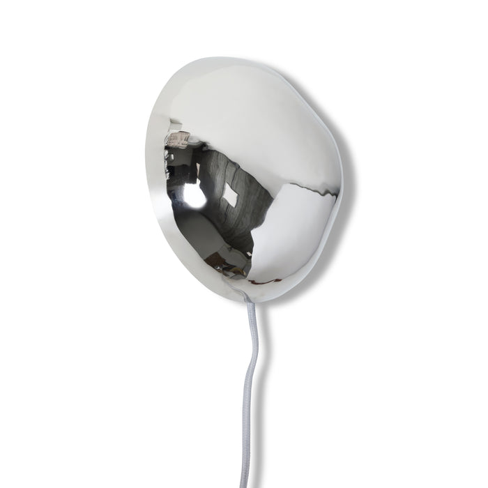 HKliving Orb Wandlamp - Chrome