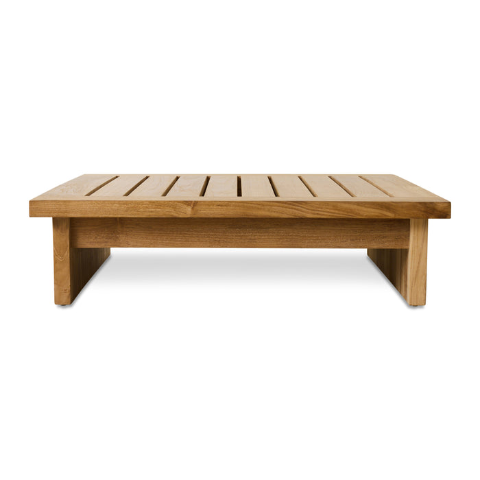 HKliving Teak Hocker - Natural