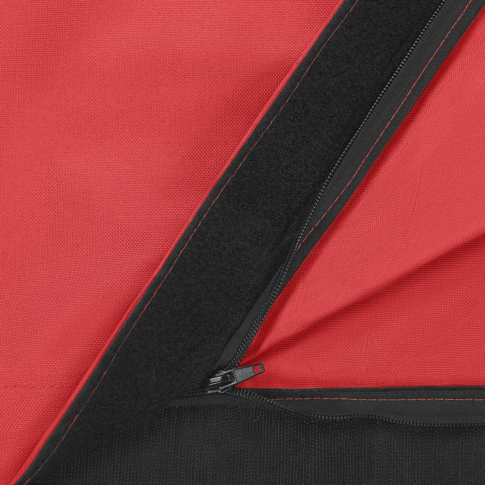 Beliani - FUZZY - Zitzak hoes - Rood - 140 x 180 cm - Nylon