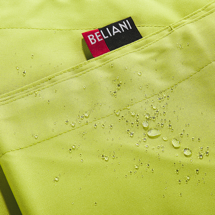 Beliani - FUZZY - Zitzak hoes - Limegroen - Nylon