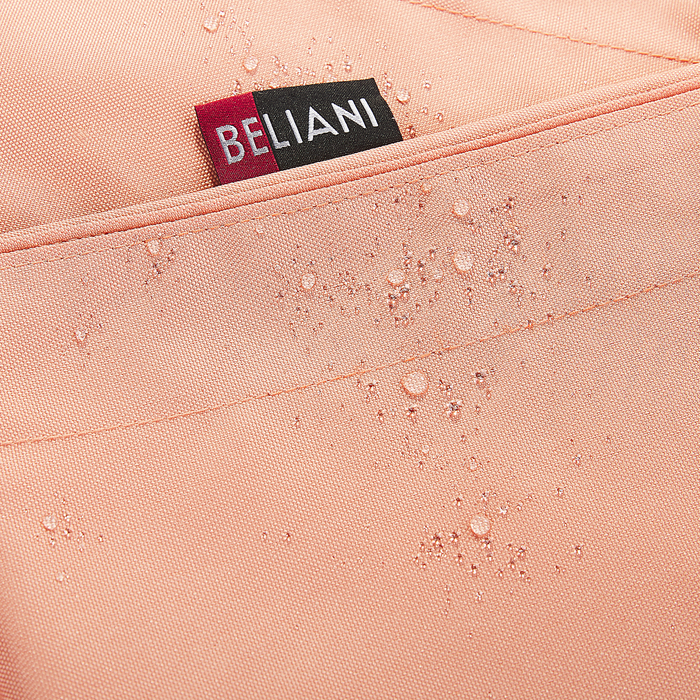 Beliani - FUZZY - Zitzak hoes - Perzik - 140 x 180 cm - Nylon