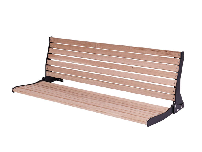 MaximaVida set inklapbare muurbeugels gevelbank Jordaan met rugleuning