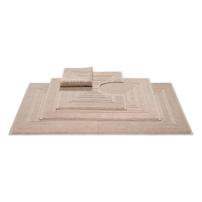 Houston Badmat Almond | 60 x 60 cm | Beige | Katoen