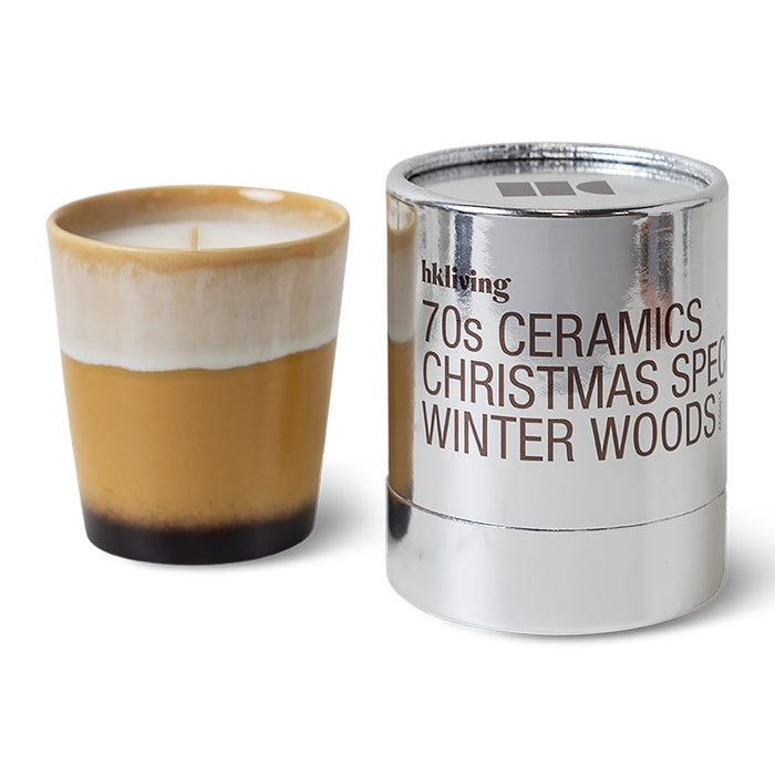 HKliving 70's Christmas Special Geurkaars - Winter Woods