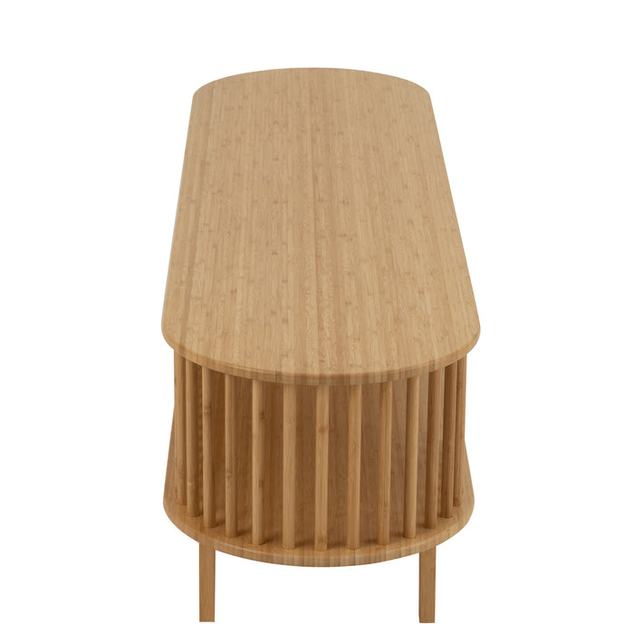 J-Line TV kast Live - bamboe - naturel