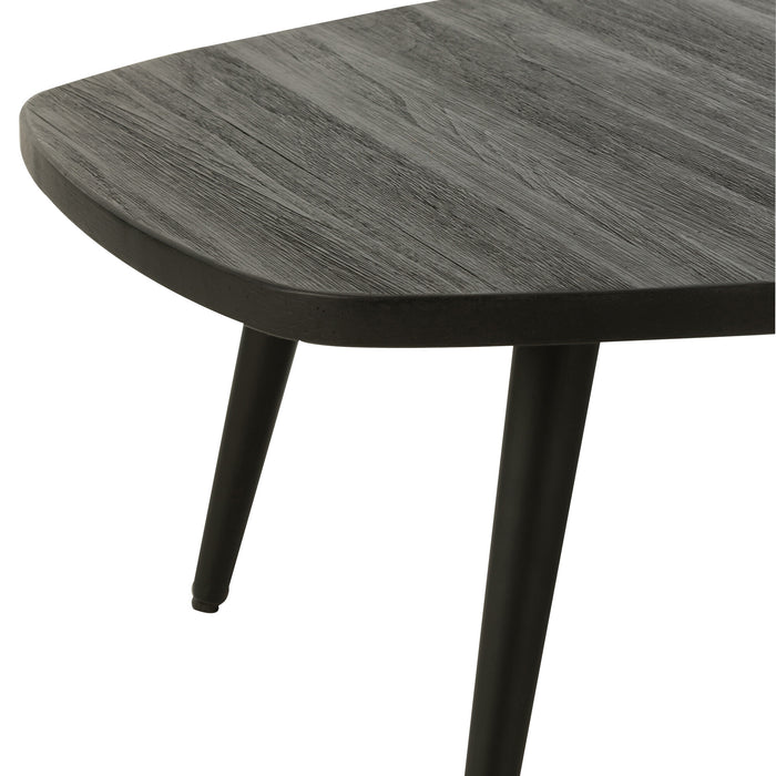 J-Line salontafel Rechthoekig - hout - zwart