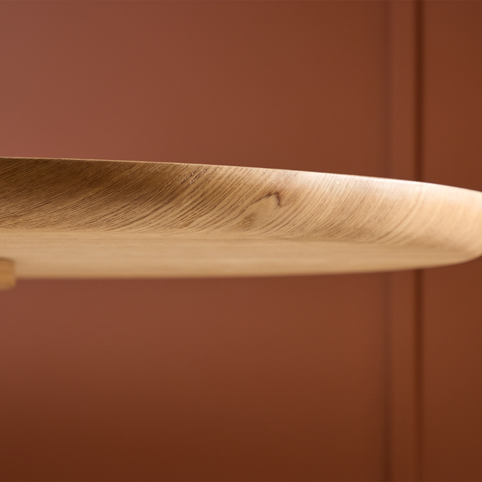 Nest living Cody Houten Ovale Eettafel Naturel - 200 x 76 cm