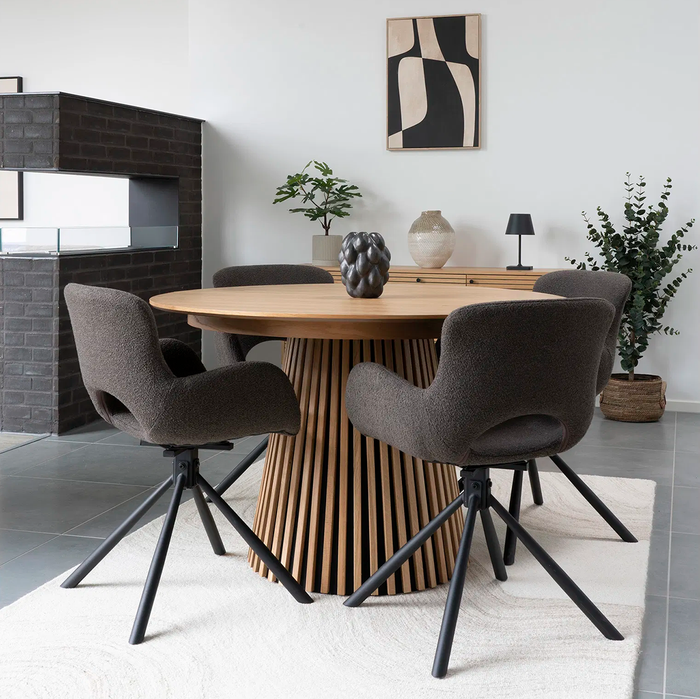 Artichok Alko Uitschuifbare Houten Eettafel Naturel