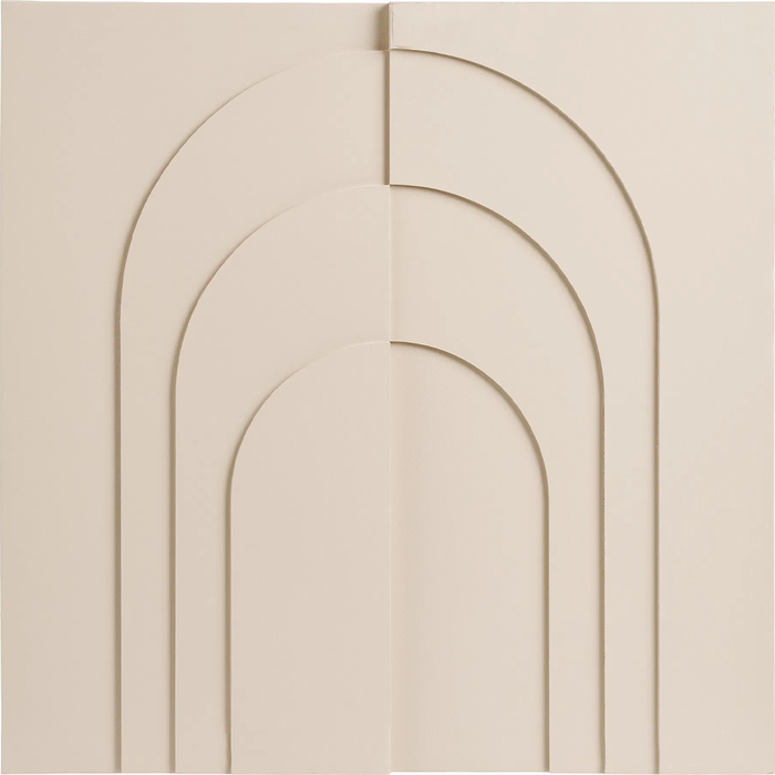 Artichok Evi Wanddecoratie Beige - 60 x 60 cm