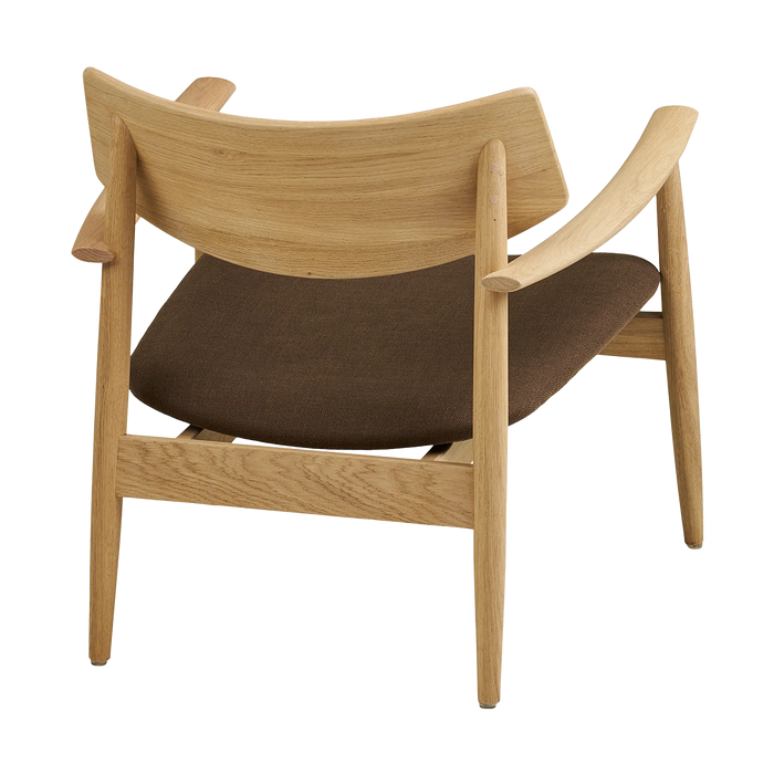 Artichok Otto Fauteuil Met Bruin Zitkussen - Naturel