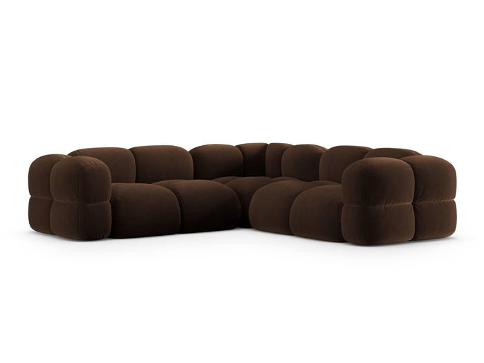 Cosmopolitan Design Hoekbank Loretto symmetrisch velvet