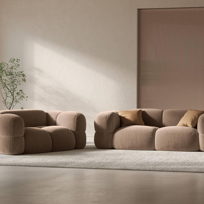 Cosmopolitan Design 3-zitsbank Loretto velvet