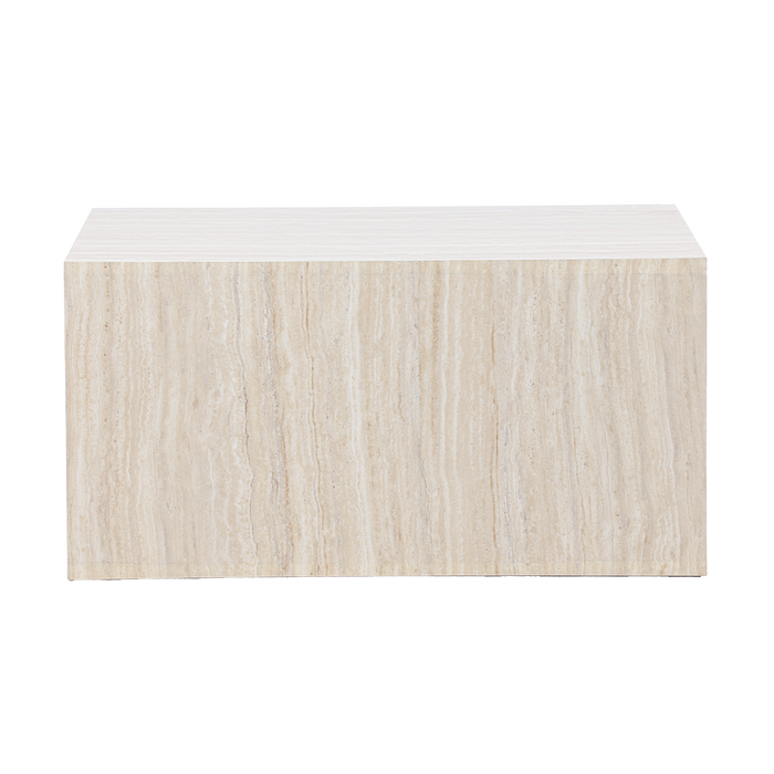 Nest living Zayn Houten Salontafel Zand - 80 x 60 cm