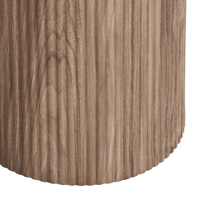 Artichok Ronda Bijzettafel Met Keramiek Blad Bruin Ø 45 cm