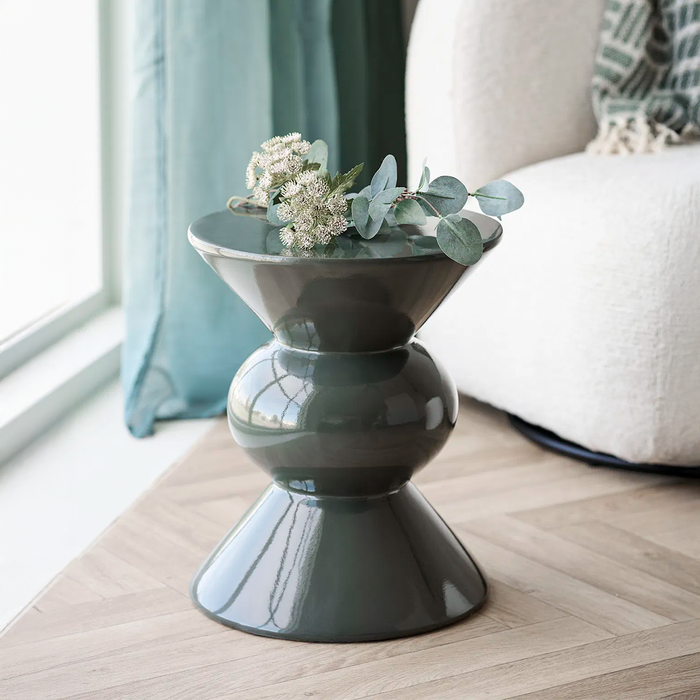 Artichok Gloria Bijzettafel Groen Ø 34 x 41 cm