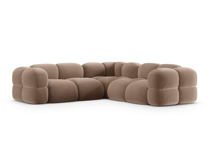 Cosmopolitan Design Hoekbank Loretto symmetrisch velvet