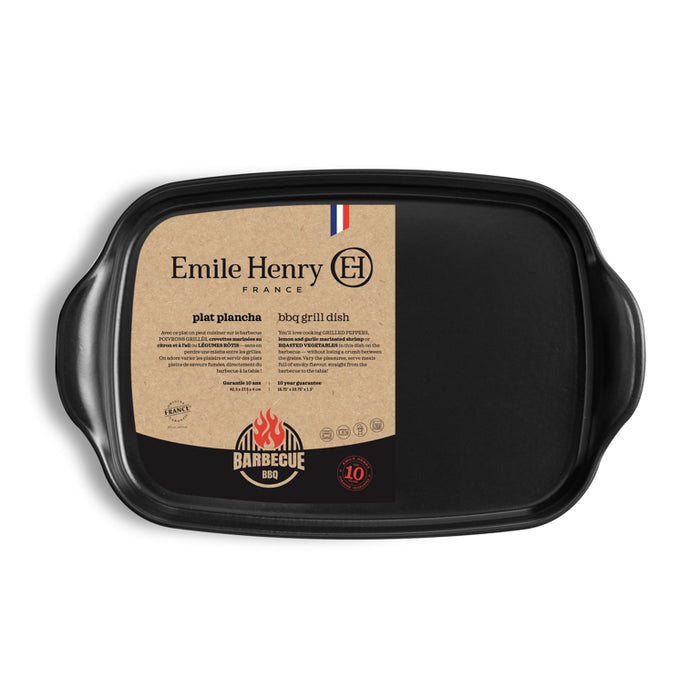 Emile Henry BBQ Bakplaat E-Box - 425x275x40mm - Truffe