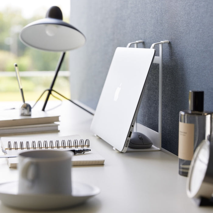 Yamazaki Tablet & Laptop Standaard - Tower - Wit