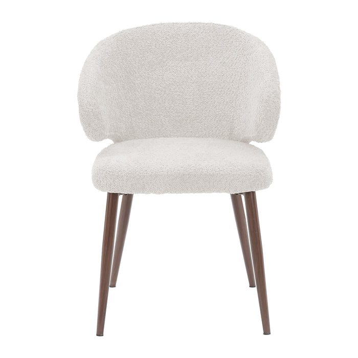 by fonQ Bask Eetkamerstoel - Wit