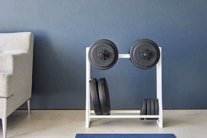Yamazaki Halter | Dumbbell Rek - Tower - Wit