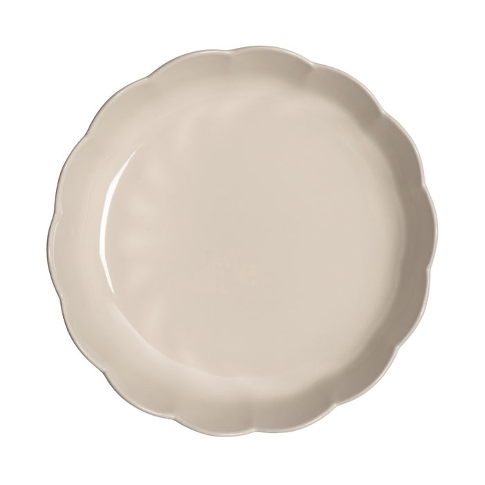 Emile Henry Madeleine Schaal rond gegolfd - Ø270mm - H 65mm - Argile