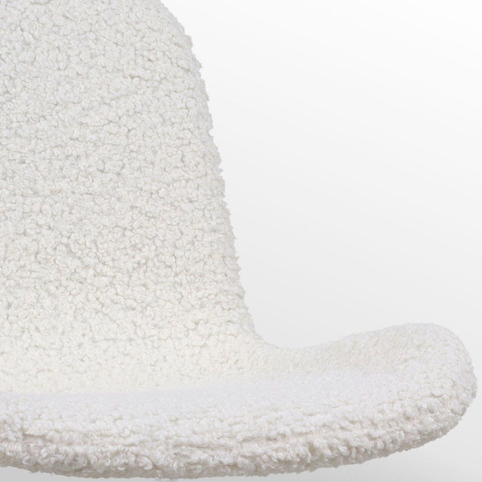 Nolon Noa-Fé Eetkamerstoelen Set van 2 - Teddy - Zwarte Poten