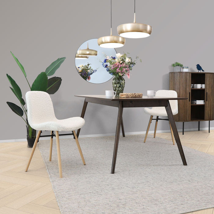 Nolon Nena-Fé Eetkamerstoelen Set van 2 - Teddy Wit - Hout