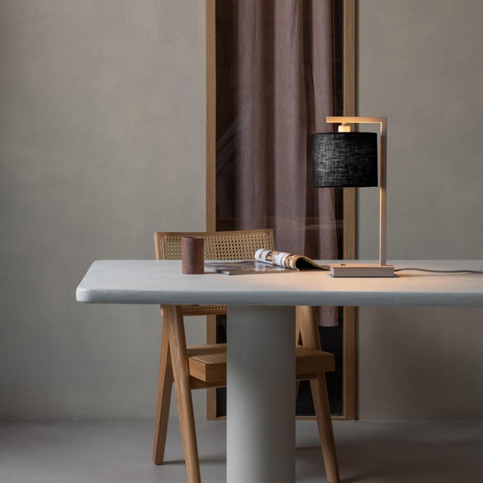 it's about RoMi Boston Tafellamp - Bruin / Zwart