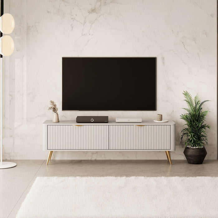Meubella - TV-Meubel Lima - Beige - 163 cm