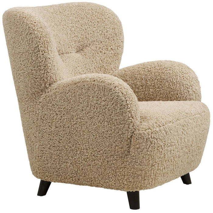 House Nordic Lunaro Loungestoel Lichtbruin