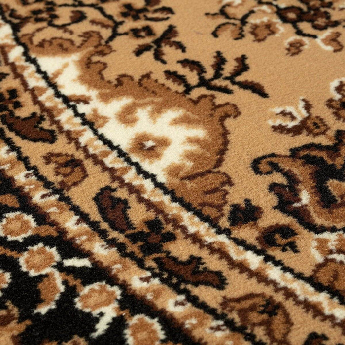 Interieur05 Vintage Vloerkleed Bruin Rond - Perzisch - Retro - Nain