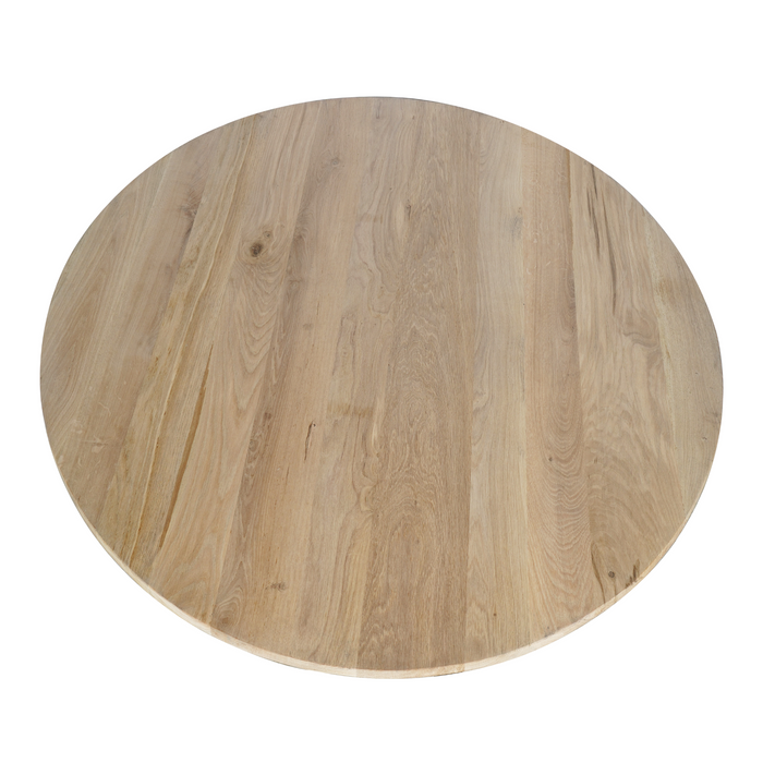 Starfurn Eiken eettafel Ferris | Rond 110 cm | Naturel