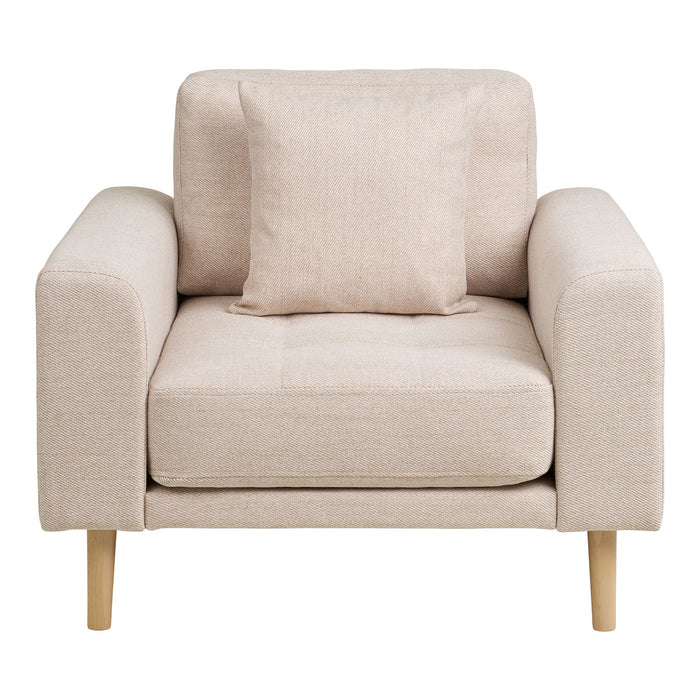 House Nordic - Fauteuil Zand Stof - 92x90x54cm - Lido