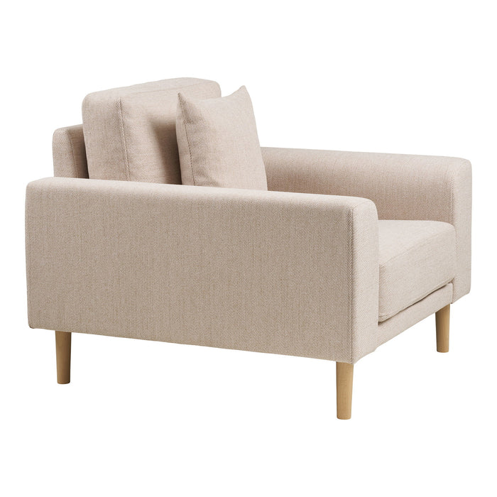 House Nordic - Fauteuil Zand Stof - 92x90x54cm - Lido
