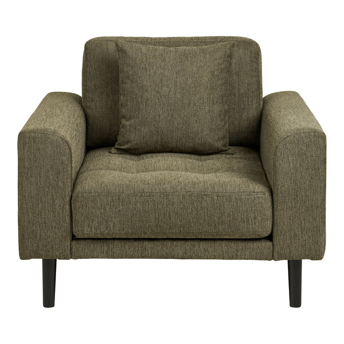 House Nordic - Fauteuil Groen Stof - 92x90x54cm - Lido