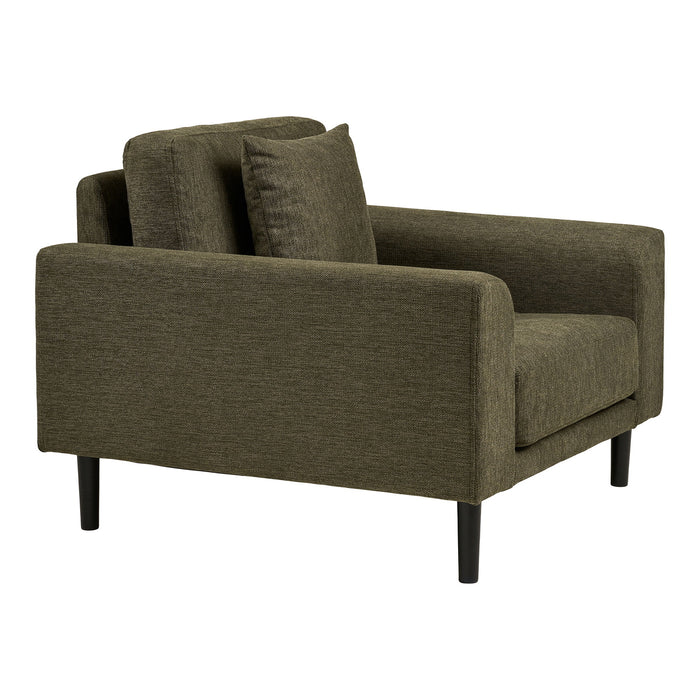 House Nordic - Fauteuil Groen Stof - 92x90x54cm - Lido