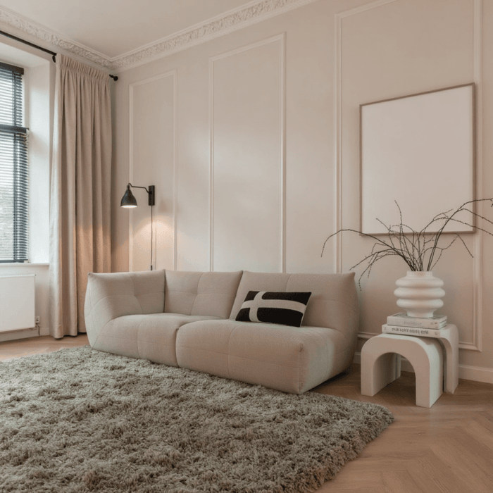 Hoogpolig vloerkleed Pilo groen polyester Interieur05 - 160 x 230 cm