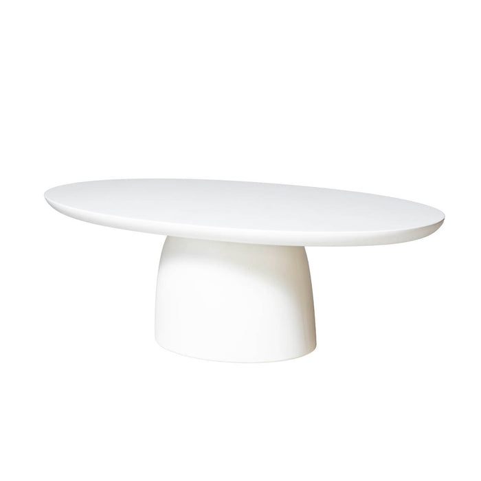 Giga Meubel - Salontafel Wit Eco Composiet - 120x60x39cm - Myrna