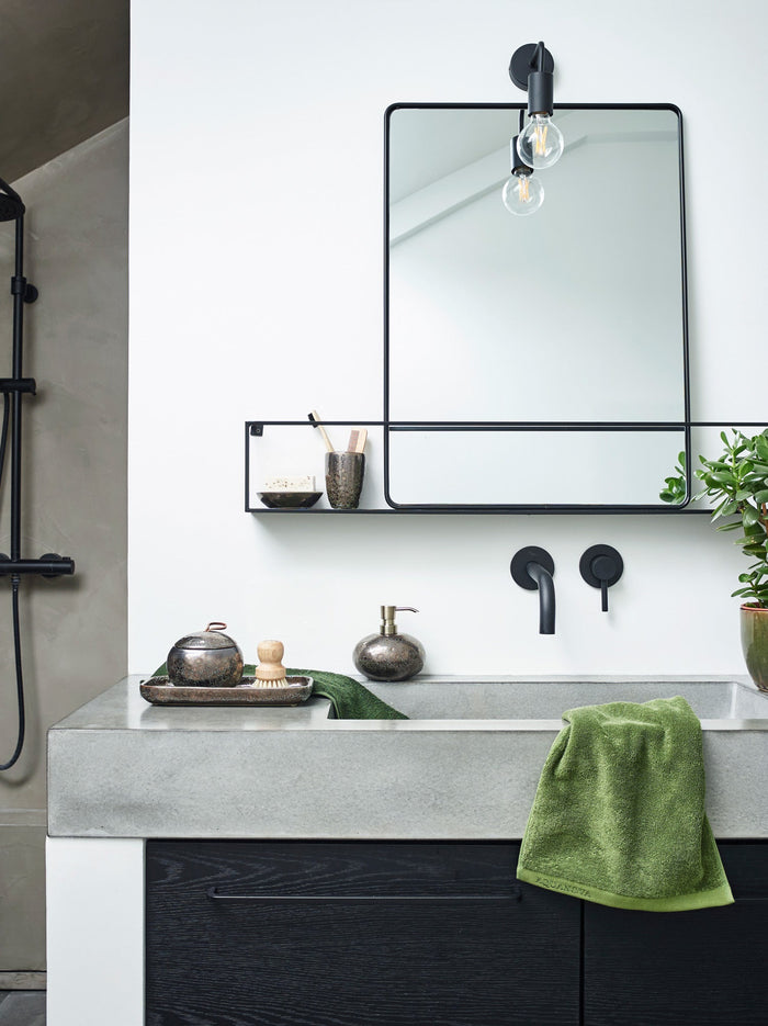 Ugo Tray Vintage Bronze | Bruin | Stoneware