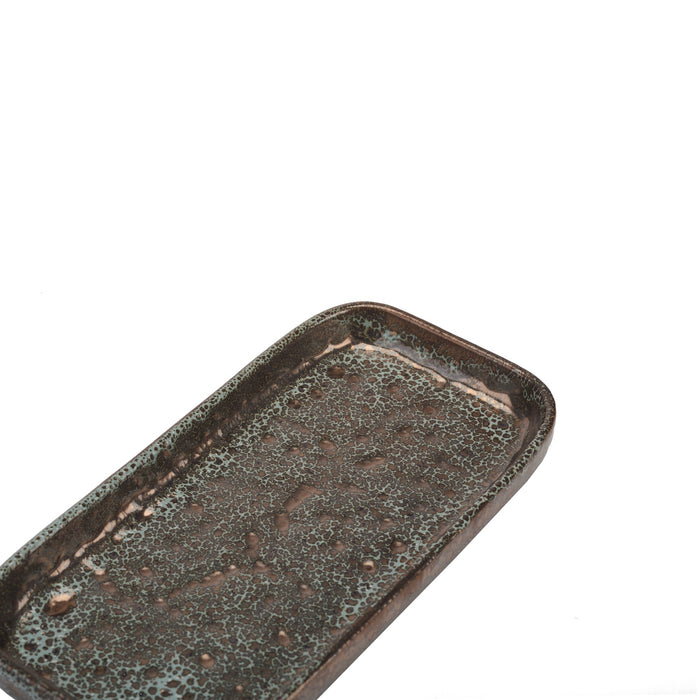 Ugo Tray Vintage Bronze | Bruin | Stoneware