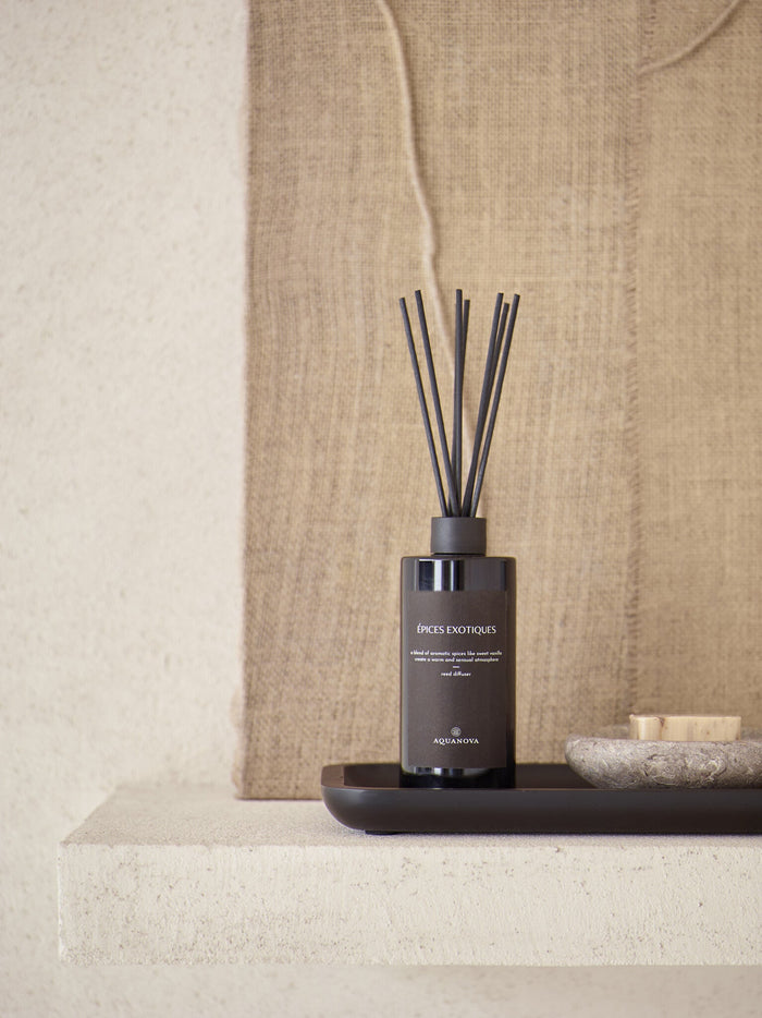 Tray Vierkant Cole Black | Zwart | Hout