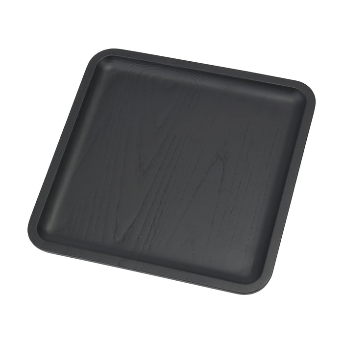 Tray Vierkant Cole Black | Zwart | Hout